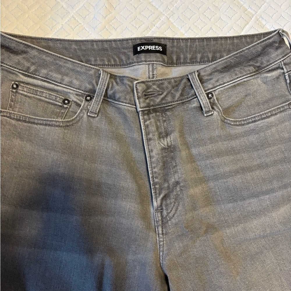 Express Men's Gray Jeans 34x32